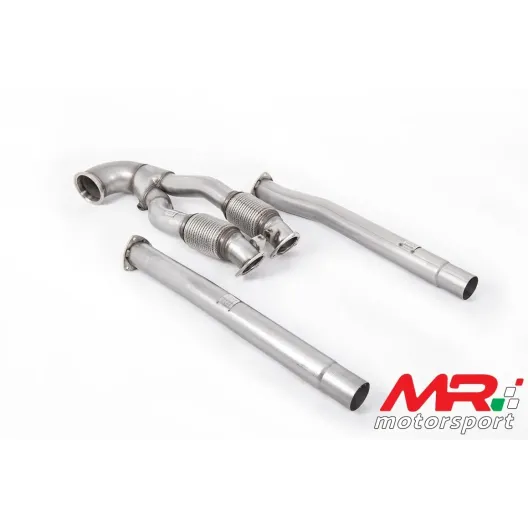 Milltek downpipe skat "V2" Audi RS3 8V Gen.2 "400cv" (Without OPF)