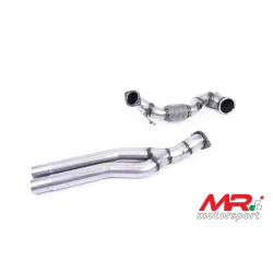 Milltek downpipe skat "V2" Audi RS3 8V Gen.2/TTRS 8S "400cv" (Without OPF)