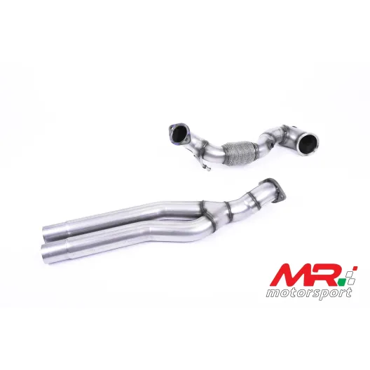 Milltek downpipe skat "V2" Audi RS3 8V Gen.2/TTRS 8S "400cv" (Without OPF)