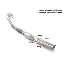 Ragazzon downpipe 200 celle Audi RS3 8V (versione 400cv codice motore "DNW")