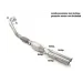 Ragazzon downpipe 200 celle Audi RS3 8V (versione 400cv codice motore "DNW")