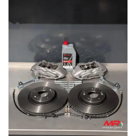 Braking system 320mm discs Smooth-Drilled-Slotted Hyundai i20 n INCREASED NEW 2024