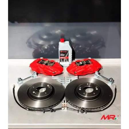 Braking system 320mm discs Smooth-Drilled-Slotted Hyundai i20 n INCREASED NEW 2024