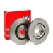 Pair of 330 mm discs for Brembo Alfa Romeo Giulietta LISCI system