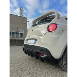 Diffusore posteriore doppia uscita Alfa Romeo Mito