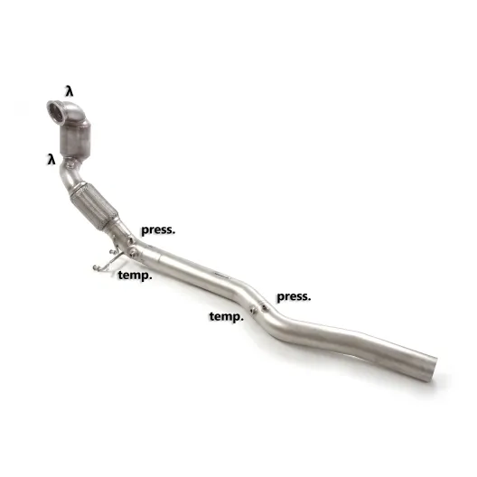 Metallic catalyst 200 cpsi Gr.N stainless steel AUDI S3 8Y RAGAZZON 2.0TFSI (228kW) 2020--03/2024