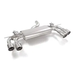 Split stainless steel exhaust with round terminals 4 / 102 mm Sport Line AUDI S3 8Y RAGAZZON 2.0TFSI (228kW) 2020--03/2024