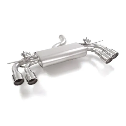 Split stainless steel exhaust with round terminals 4 / 102 mm Sport Line AUDI S3 8Y RAGAZZON 2.0TFSI (228kW) 2020--03/2024