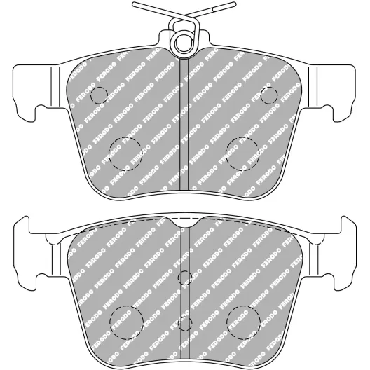 Ferodo Racing ds 2500 Rear Pads Audi rs3 8y 400 hp - 2021