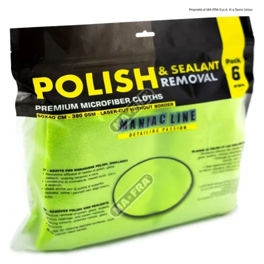 Polish & Sealant Removal Premium Microfiber Cloths MAFRA