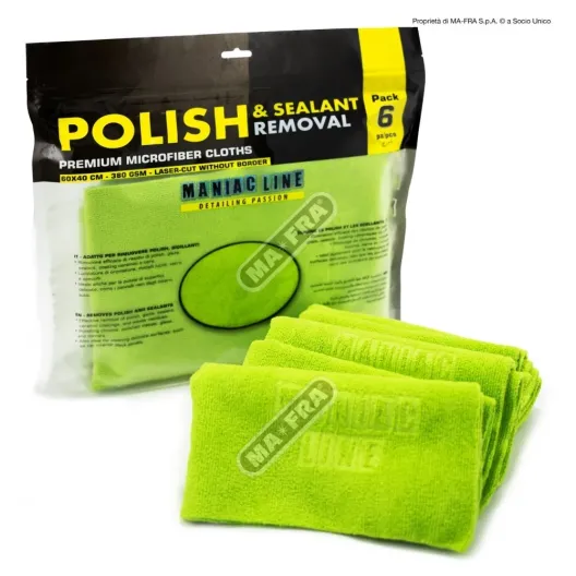 Polish & Sealant Removal Premium Microfiber Cloths MAFRA