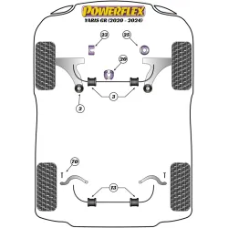 Upper Engine Mount Insert Toyota Yaris GR Position n°25 2