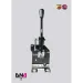 Kit torretta cambio regolabile DNA Racing anodizzata nera pomello grigio 500 Abarth