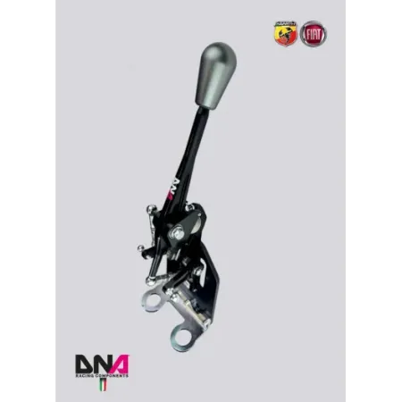 DNA Racing black anodized adjustable short shifter kit 500 Abarth