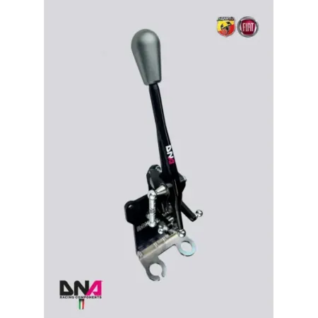 DNA Racing black anodized adjustable short shifter kit 500 Abarth