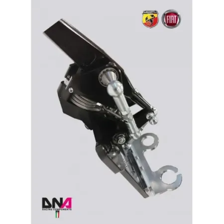 DNA Racing black anodized adjustable short shifter kit 500 Abarth