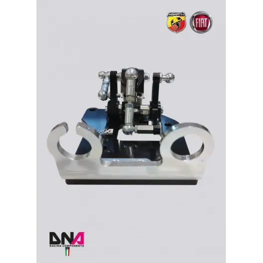 DNA Racing black anodized adjustable short shifter kit 500 Abarth
