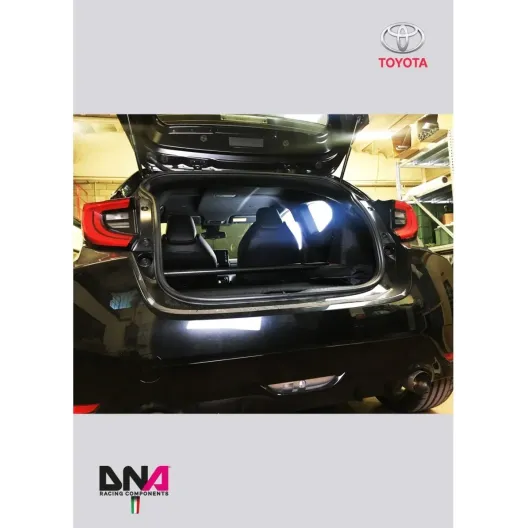 Toyota Yaris GR Seat lowering kit with adjustable guides DNA Racing