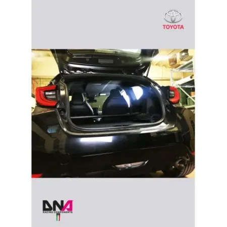 Toyota Yaris GR Seat lowering kit with adjustable guides DNA Racing