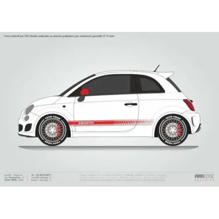 500 ABARTH SIDE BAND KIT