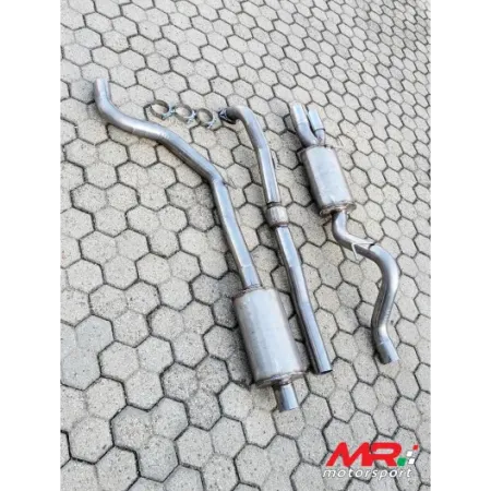 Scarico Grande Punto Abarth / Punto Evo Abarth Centrale silenziato + finale silenziato MRMOTORSPORT