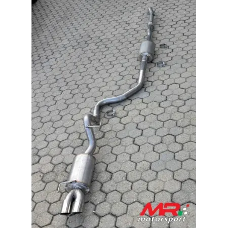 Scarico Grande Punto Abarth / Punto Evo Abarth Centrale silenziato + finale silenziato MRMOTORSPORT