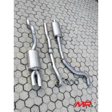 Scarico Alfa Romeo Mito Centrale silenziato + finale silenziato MRMOTORSPORT