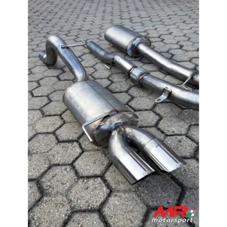 Alfa Romeo Mito Central silenced exhaust + silenced muffler MRMOTORSPORT