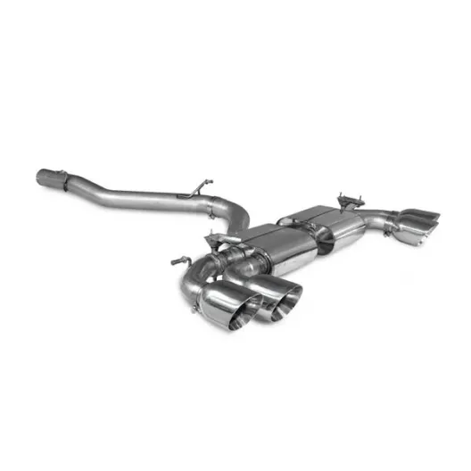 Scorpion non-silenced cat-back Audi S3 8Y