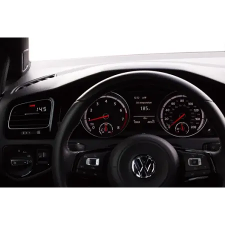 P3 Gauges Digital Air Vent Gauge VW Golf mk7/7.5 GTI