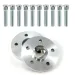 Pair of Hyundai i20n spacers, 16 mm thick, with bolts
