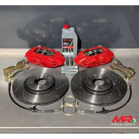 Impianto frenante Dischi 320 mm Liscio-Forato-Ford Fiesta St mk8 MAGGIORATO NUOVO 2025