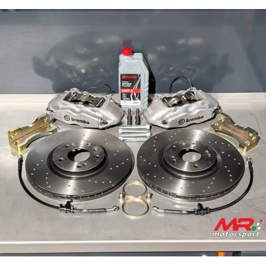 Impianto frenante Dischi 320 mm Liscio-Forato-Ford Fiesta St mk8 MAGGIORATO NUOVO 2025