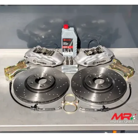 Braking system 320 mm discs Smooth-Drilled-Ford Fiesta St mk8 INCREASED NEW 2025