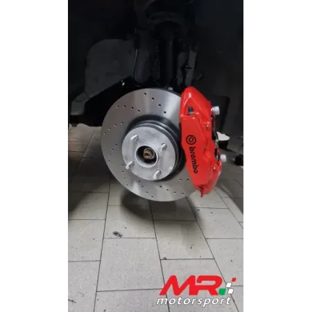 Impianto frenante Dischi 320 mm Liscio-Forato-Ford Fiesta St mk8 MAGGIORATO NUOVO 2025