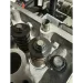 Steel retainers and split collets for single-groove cylinder head valves
