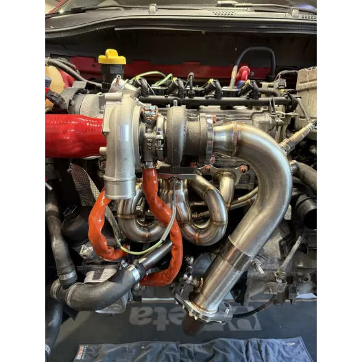 Kit collettori a cuore (STREET) 500 / Punto Abarth Mito / Giulietta per turbina TD04