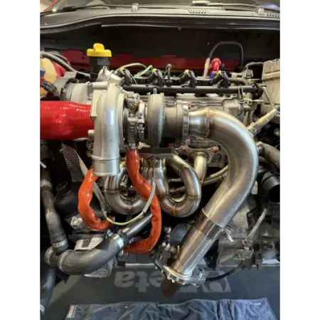 Kit collettori a cuore (STREET) 500 / Punto Abarth Mito / Giulietta per turbina TD04