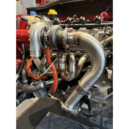Kit collettori a cuore (STREET) 500 / Punto Abarth Mito / Giulietta per turbina TD04