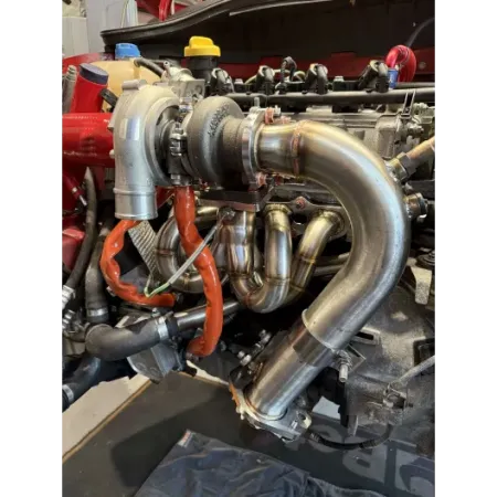 Heart shaped manifold kit (STREET) 500 / Punto Abarth for TD04 turbine