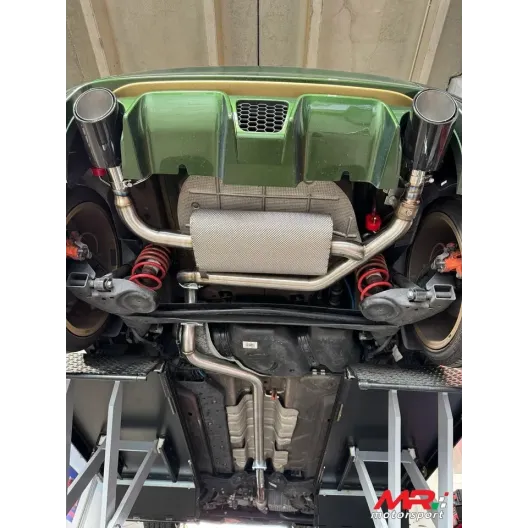 Abarth 500 terminale completo con valvola apri chiudi wireless (con telecomando)