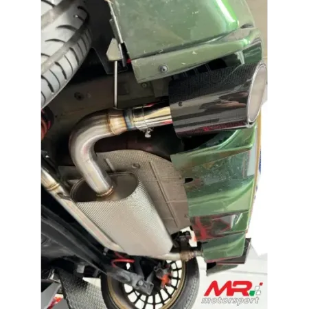 Abarth 500 terminale completo con valvola apri chiudi wireless (con telecomando)