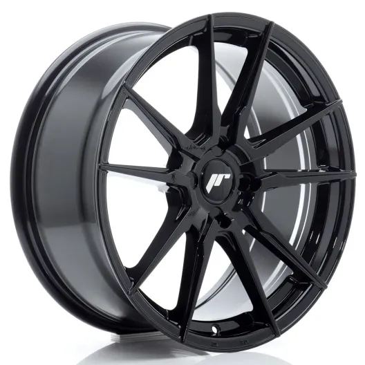 JR Wheels JR21 18x8 ET20-40 4H BLANK Gloss Black