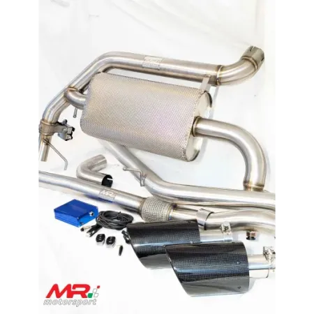 Abarth 500 terminale completo con valvola apri chiudi wireless (con telecomando)