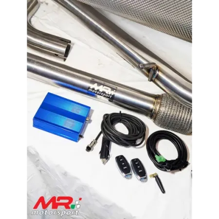 Abarth 500 terminale completo con valvola apri chiudi wireless (con telecomando)