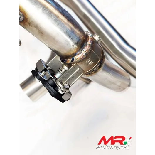 Abarth 500 terminale completo con valvola apri chiudi wireless (con telecomando)