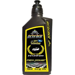 Prorace MOTOR OIL MAX POWER AUTO 5W40 100% SYNT L.LIFE