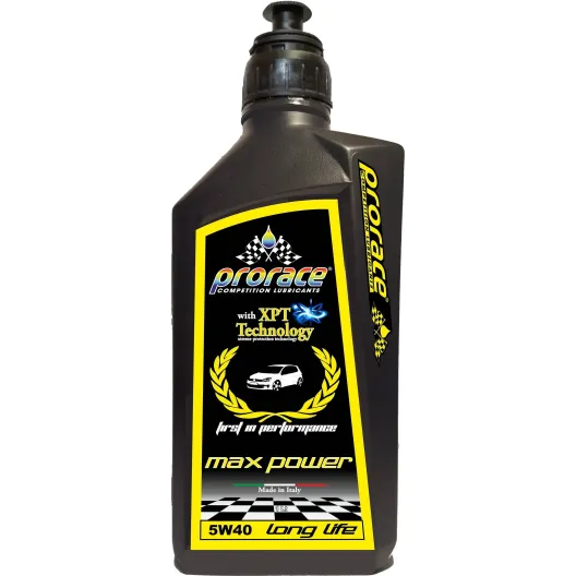 Prorace MOTOR OIL MAX POWER AUTO 5W40 100% SYNT L.LIFE