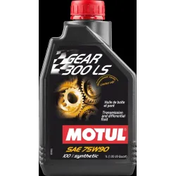 MOTUL GEAR 300 LS 75W90 1L Gearbox Oil FOR GEARBOXES WITH SELF-LOCKING DIFFERENTIAL