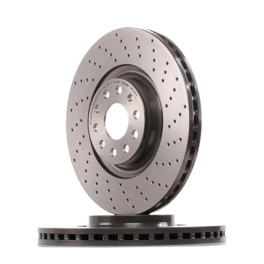 AUDI TT 8s Dischi freno Brembo FORATI 340x30  (FV3, FVP) DISCHI ANTERIORI